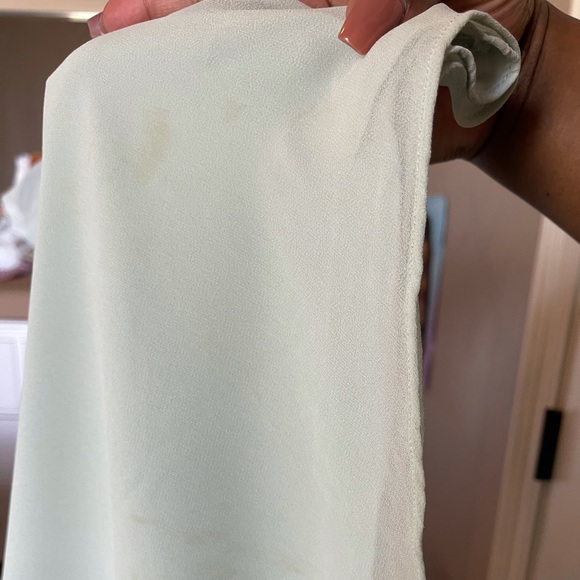 Fit and Flare High Neck Plunge Dress with Ruffle Details - True Decadence - Picture 7 of 10